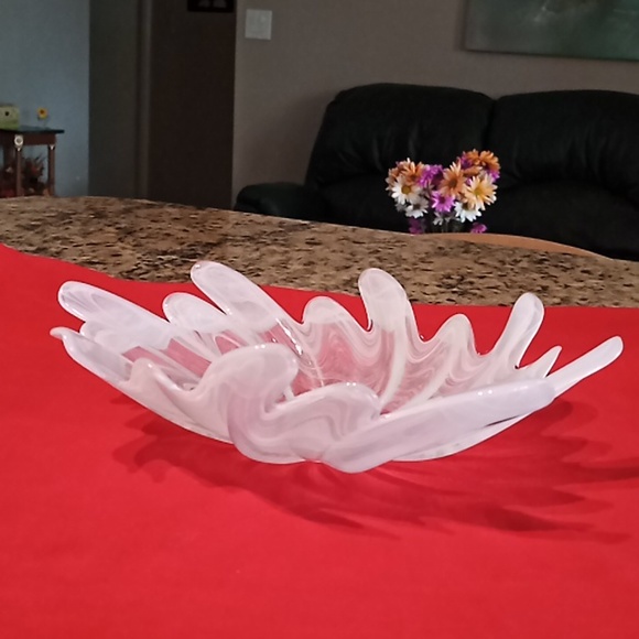 Vintage ARTE MURANO Crystal. By, Creazioni Silverstri. ITALY. Fanciful Shape. - Picture 10 of 16